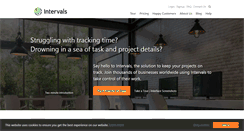 Desktop Screenshot of myintervals.com