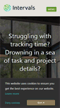 Mobile Screenshot of myintervals.com